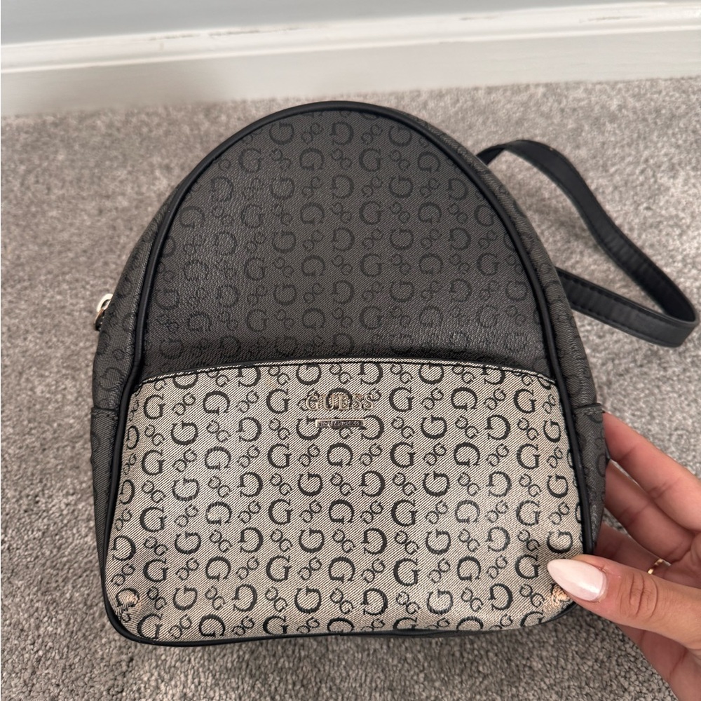Coach Black and Gray Women's Backpack